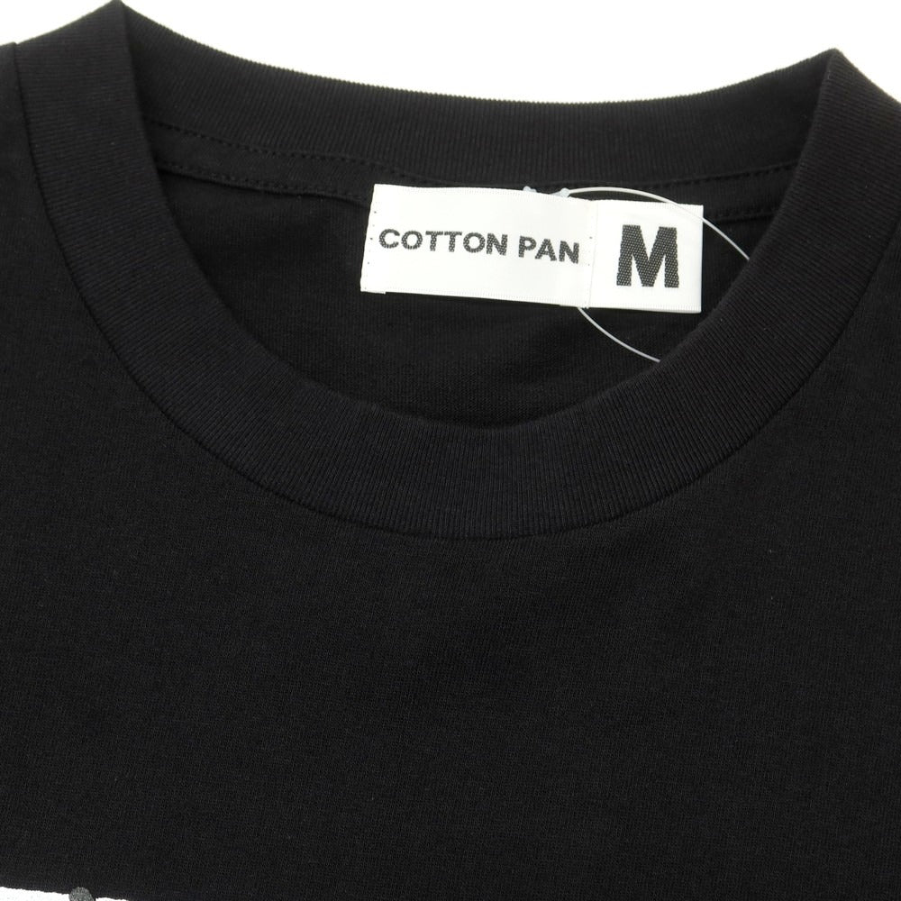 【中古】コットンパン COTTON PAN コットン プリント 半袖Tシャツ ブラック【 M 】【 状態ランクA 】【 メンズ 】