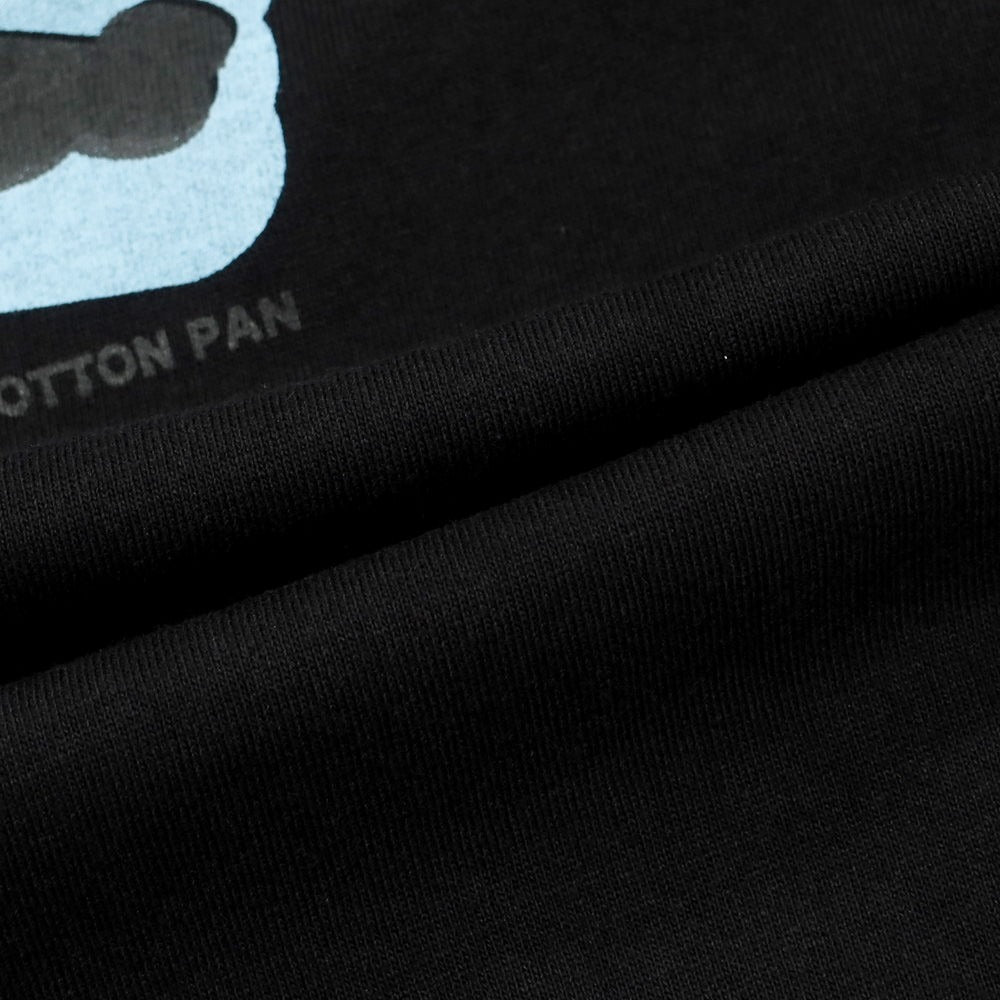 【中古】コットンパン COTTON PAN コットン プリント 半袖Tシャツ ブラック【 M 】【 状態ランクA 】【 メンズ 】