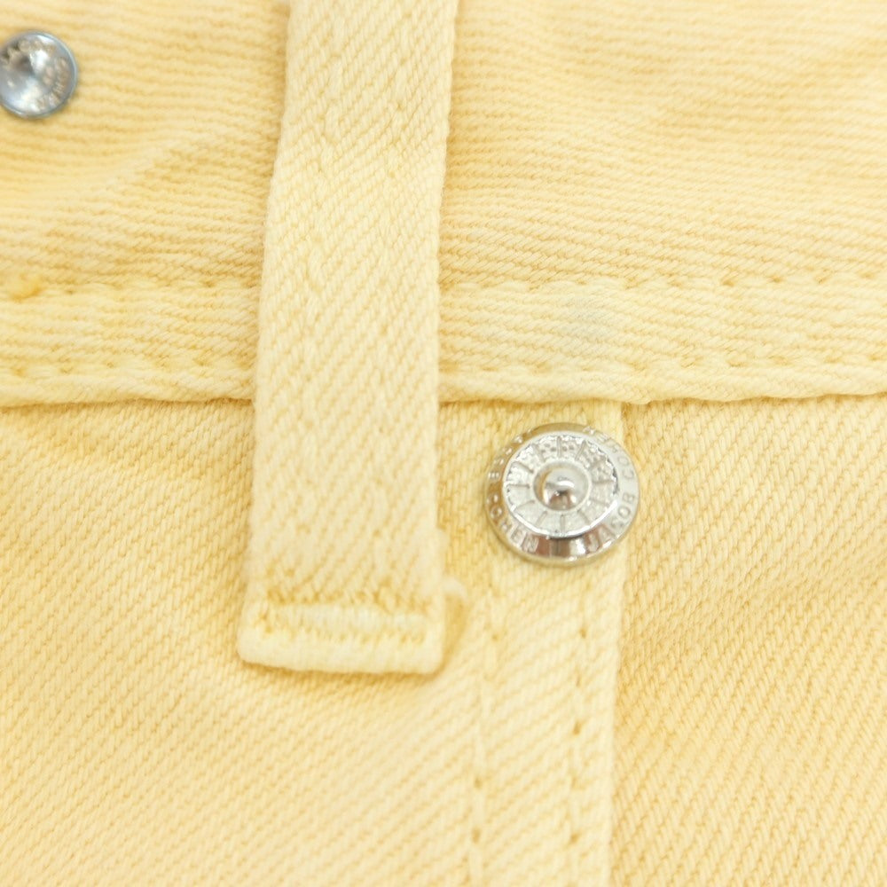 【中古】ヤコブコーエン JACOB COHEN J688 ストレッチ コットン デニムパンツ イエロー【 33 】【 状態ランクC 】【 メンズ 】