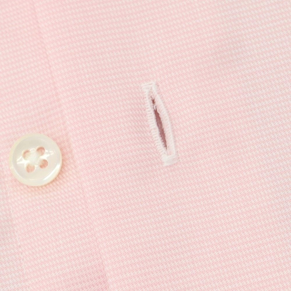 【中古】メイカーズシャツ カマクラ Makers Shirt 鎌倉 コットンポリエステル ワイドカラー ドレスシャツ ピンク【 38 】【 状態ランクB 】【 メンズ 】