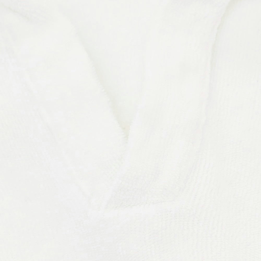 【中古】アラン ALAIN パイルコットン スキッパー 半袖ポロシャツ ホワイト【 S 】【 状態ランクC 】【 メンズ 】