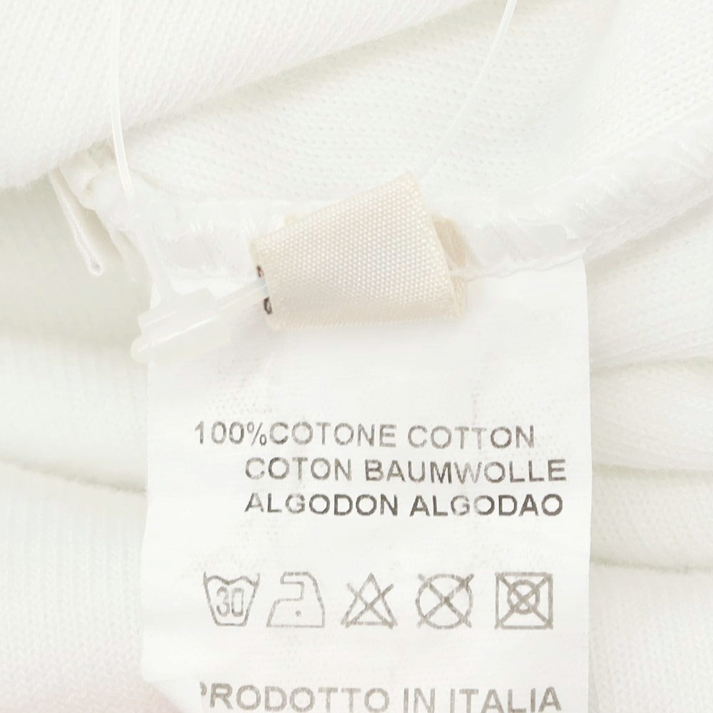 【中古】アラン ALAIN パイルコットン スキッパー 半袖ポロシャツ ホワイト【 S 】【 状態ランクC 】【 メンズ 】