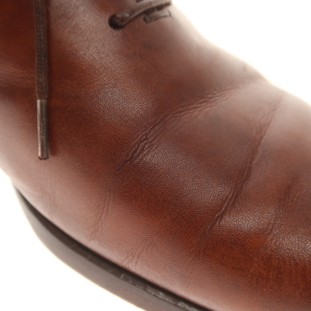 【中古】マグナーニ MAGNANNI ホールカット ドレスシューズ ブラウン【 40 】【 状態ランクD 】【 メンズ 】