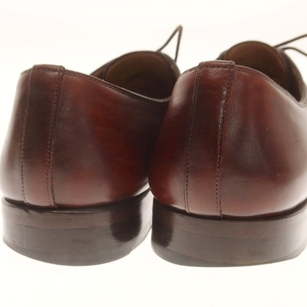 【中古】マグナーニ MAGNANNI ホールカット ドレスシューズ ブラウン【 40 】【 状態ランクD 】【 メンズ 】