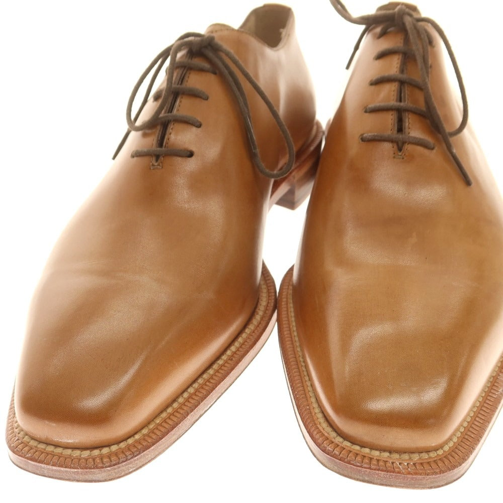 【中古】【未使用】エルメネジルドゼニア Ermenegildo Zegna ナポリクチュール ホールカット ドレスシューズ ライトブラウン【 7 】【 状態ランクS 】【 メンズ 】