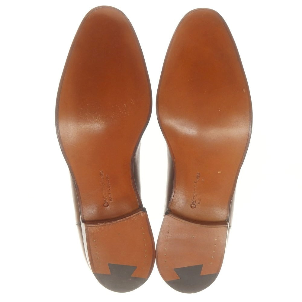 【中古】【未使用】クロケットアンドジョーンズ CROCKETT&JONES CHELSEA6 サイドゴアブーツ ブラウン【 7 1/2E 】【 状態ランクS 】【 メンズ 】