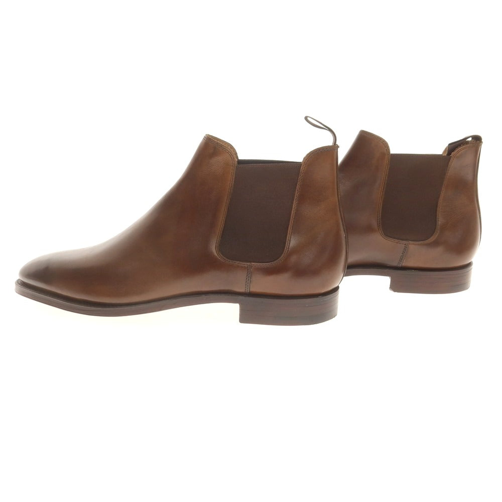 【中古】【未使用】クロケットアンドジョーンズ CROCKETT&JONES CHELSEA6 サイドゴアブーツ ブラウン【 7 1/2E 】【 状態ランクS 】【 メンズ 】
