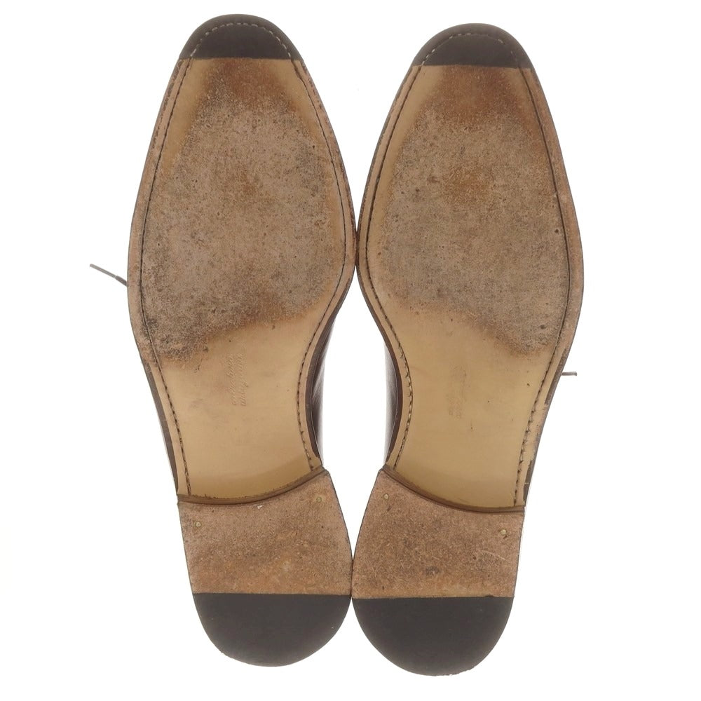 【中古】リゲイン REGAIN セミブローグ ドレスシューズ バーガンディ系【 6 1/2 】【 状態ランクB 】【 メンズ 】