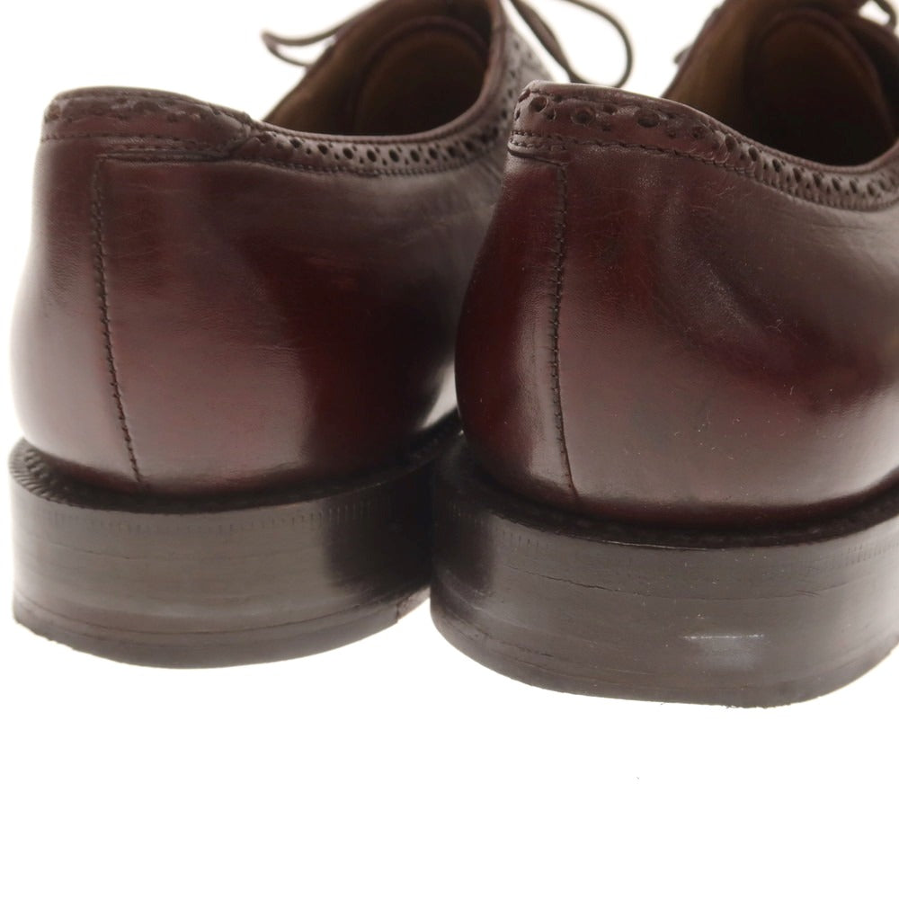 【中古】リゲイン REGAIN セミブローグ ドレスシューズ バーガンディ系【 6 1/2 】【 状態ランクB 】【 メンズ 】