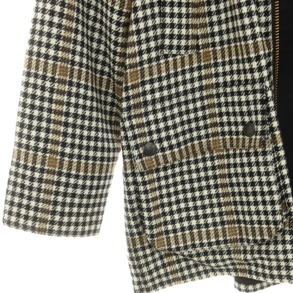 【中古】バブアー Barbour ウール チェック ビデイルジャケット ブラックxホワイト【 38 】【 状態ランクB 】【 メンズ 】