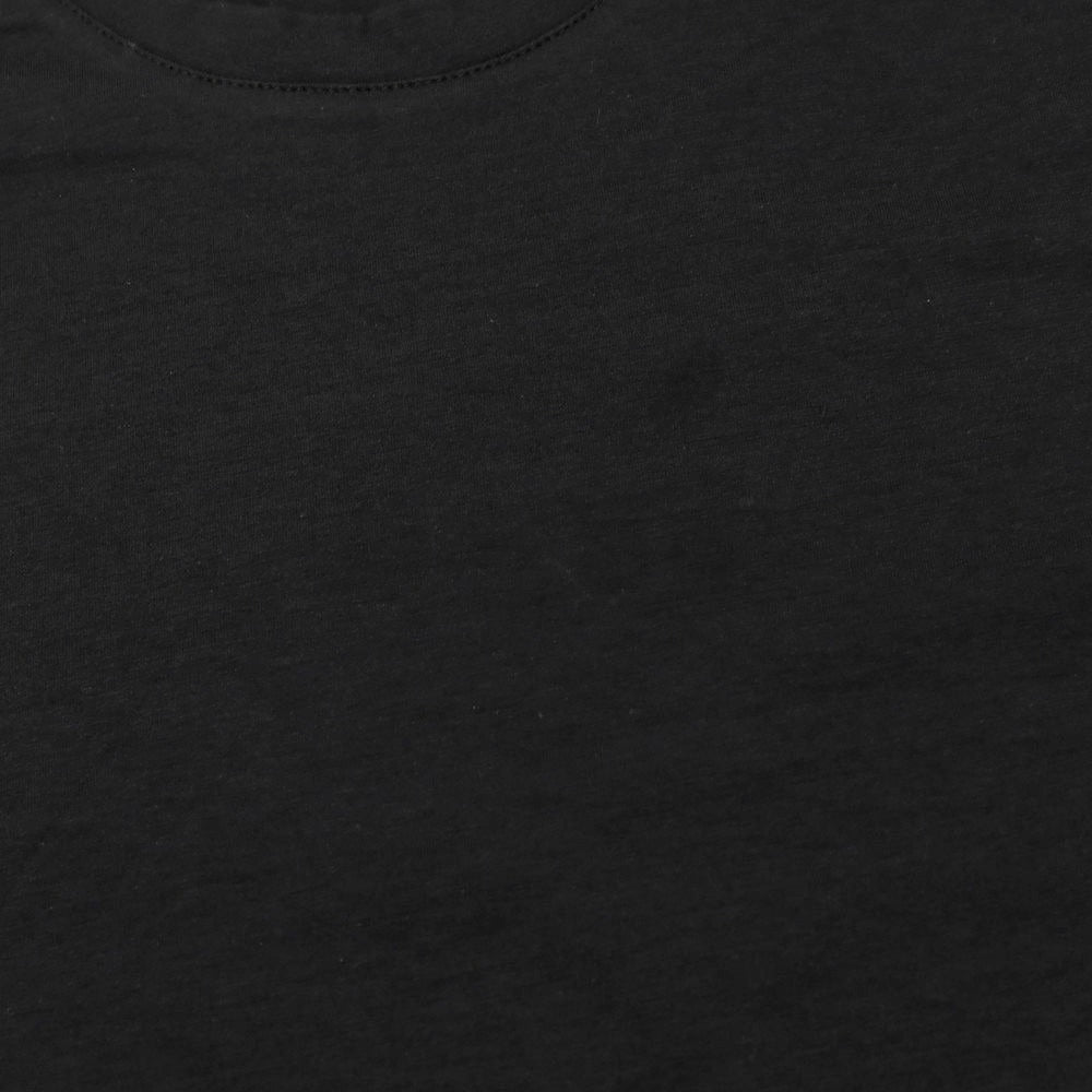 【新品アウトレット】クルチアーニ CRUCIANI ストレッチコットン 半袖Tシャツ ブラック【 48 】【 状態ランクN- 】【 メンズ 】
