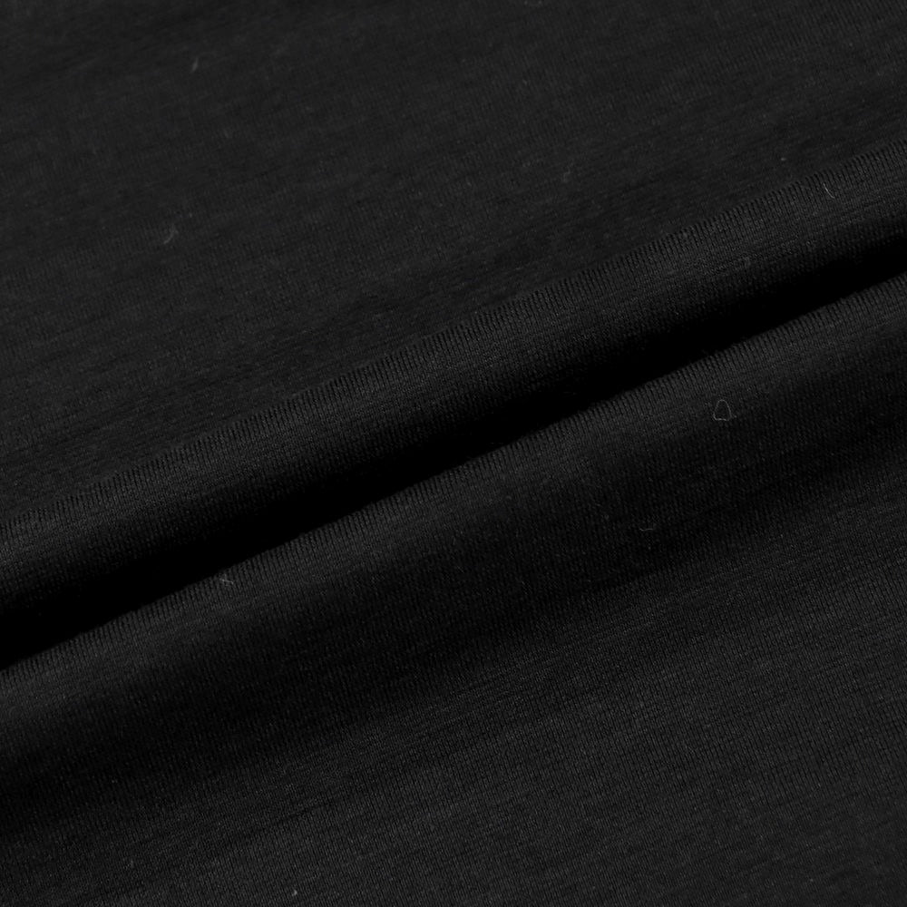 【新品】クルチアーニ CRUCIANI ストレッチコットン 半袖Tシャツ ブラック【 48 】【 状態ランクN 】【 メンズ 】