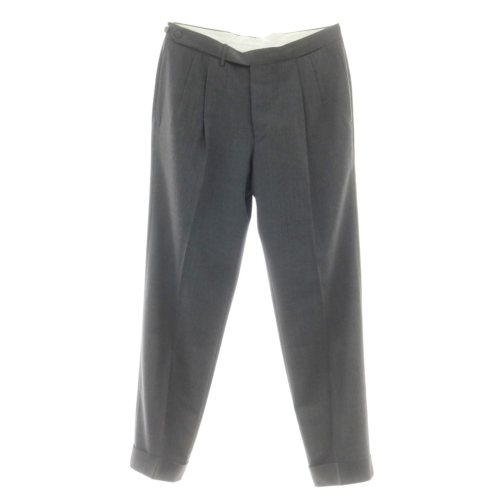 【中古】ロータ ROTA タイユアタイ別注 ウール ドレススラックスパンツ グレー【 50 】【 状態ランクA 】【 メンズ 】