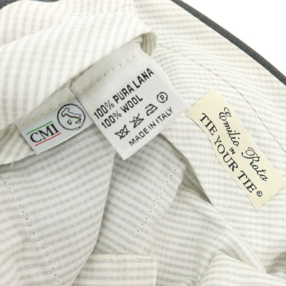 【中古】ロータ ROTA タイユアタイ別注 ウール ドレススラックスパンツ グレー【 50 】【 状態ランクA 】【 メンズ 】
