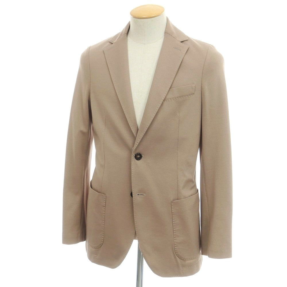 【中古】チルコロ1901 CIRCOLO 1901 コットン ジャージー 2B カジュアルジャケット ベージュ【 44 】【 状態ランクA 】【 メンズ 】