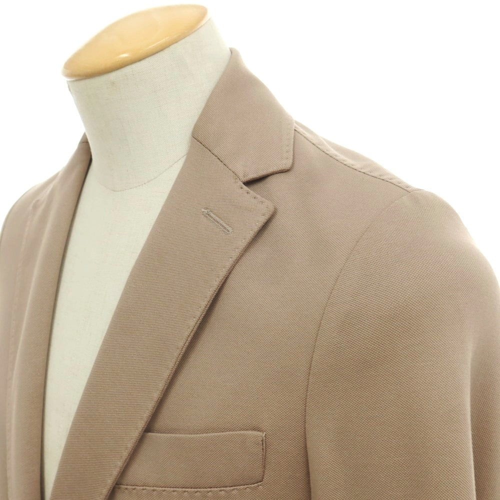 【中古】チルコロ1901 CIRCOLO 1901 コットン ジャージー 2B カジュアルジャケット ベージュ【 44 】【 状態ランクA 】【 メンズ 】