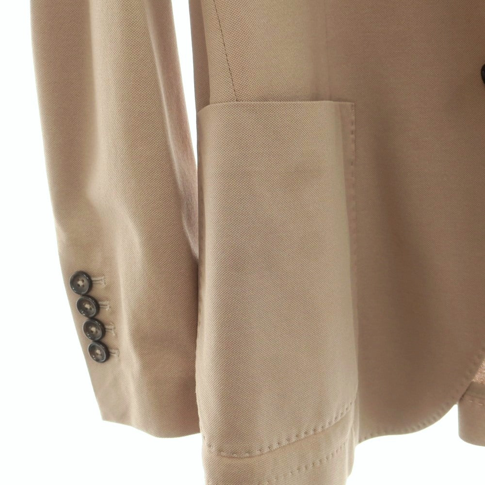 【中古】チルコロ1901 CIRCOLO 1901 コットン ジャージー 2B カジュアルジャケット ベージュ【 44 】【 状態ランクA 】【 メンズ 】