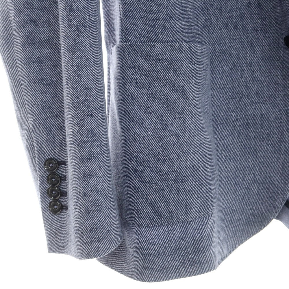 【中古】チルコロ1901 CIRCOLO 1901 コットン ジャージー 2B カジュアルジャケット ネイビー【 44 】【 状態ランクC 】【 メンズ 】