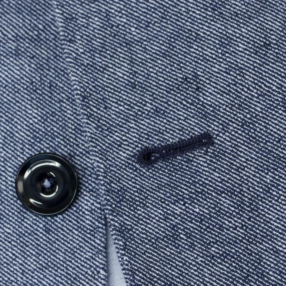 【中古】チルコロ1901 CIRCOLO 1901 コットン ジャージー 2B カジュアルジャケット ネイビー【 44 】【 状態ランクC 】【 メンズ 】