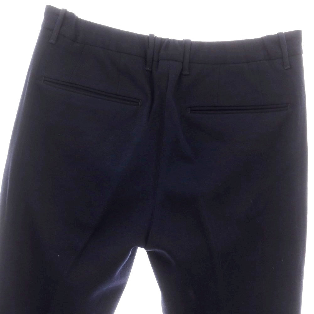 【中古】インコテックス INCOTEX コットンナイロン ジャージー イージースラックスパンツ ネイビー【 46 】【 状態ランクB 】【 メンズ 】
