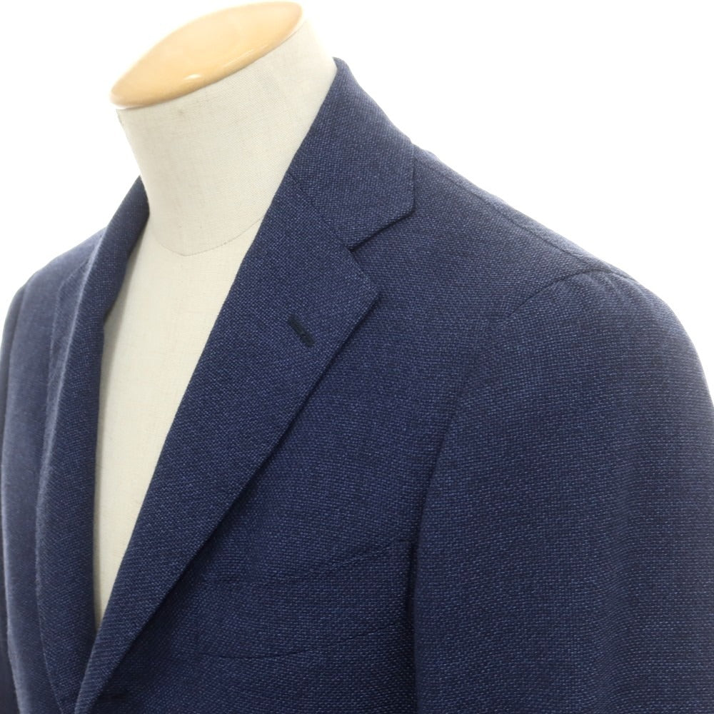 【中古】ビームスエフ BEAMS F ウール 3B テーラードジャケット ネイビー【 44 】【 状態ランクB 】【 メンズ 】