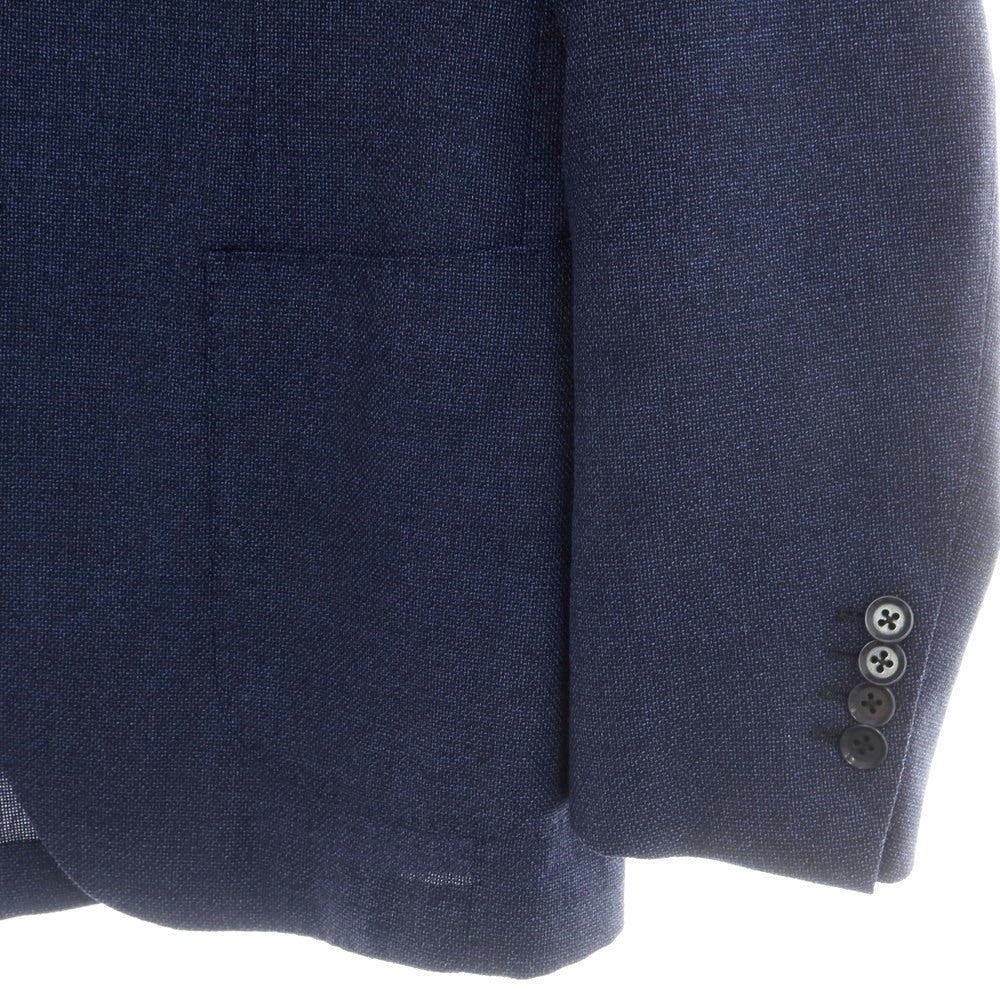 【中古】ビームスエフ BEAMS F ウール 3B テーラードジャケット ネイビー【 44 】【 状態ランクB 】【 メンズ 】