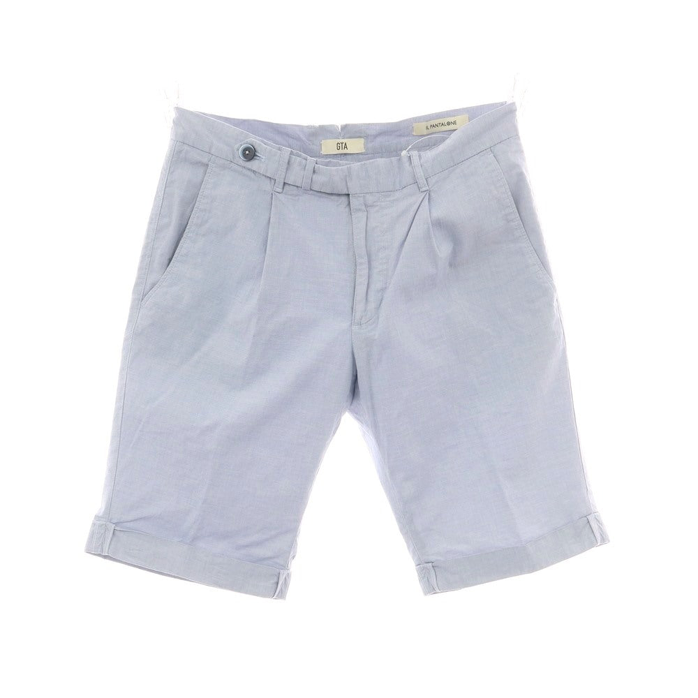 【中古】ジーティーアー G.T.A Bayron ストレッチ コットン ショートパンツ ライトブルー【 46 】【 状態ランクB 】【 メンズ 】