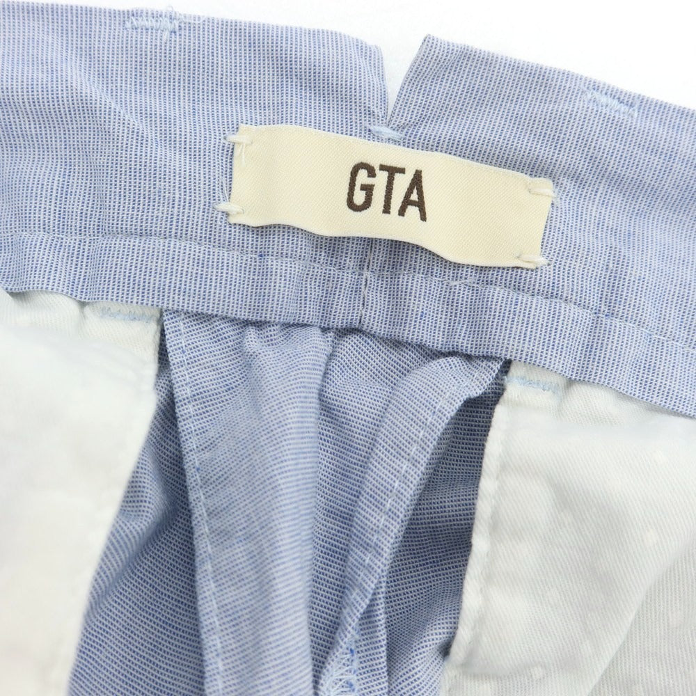 【中古】ジーティーアー G.T.A Bayron ストレッチ コットン ショートパンツ ライトブルー【 46 】【 状態ランクB 】【 メンズ 】