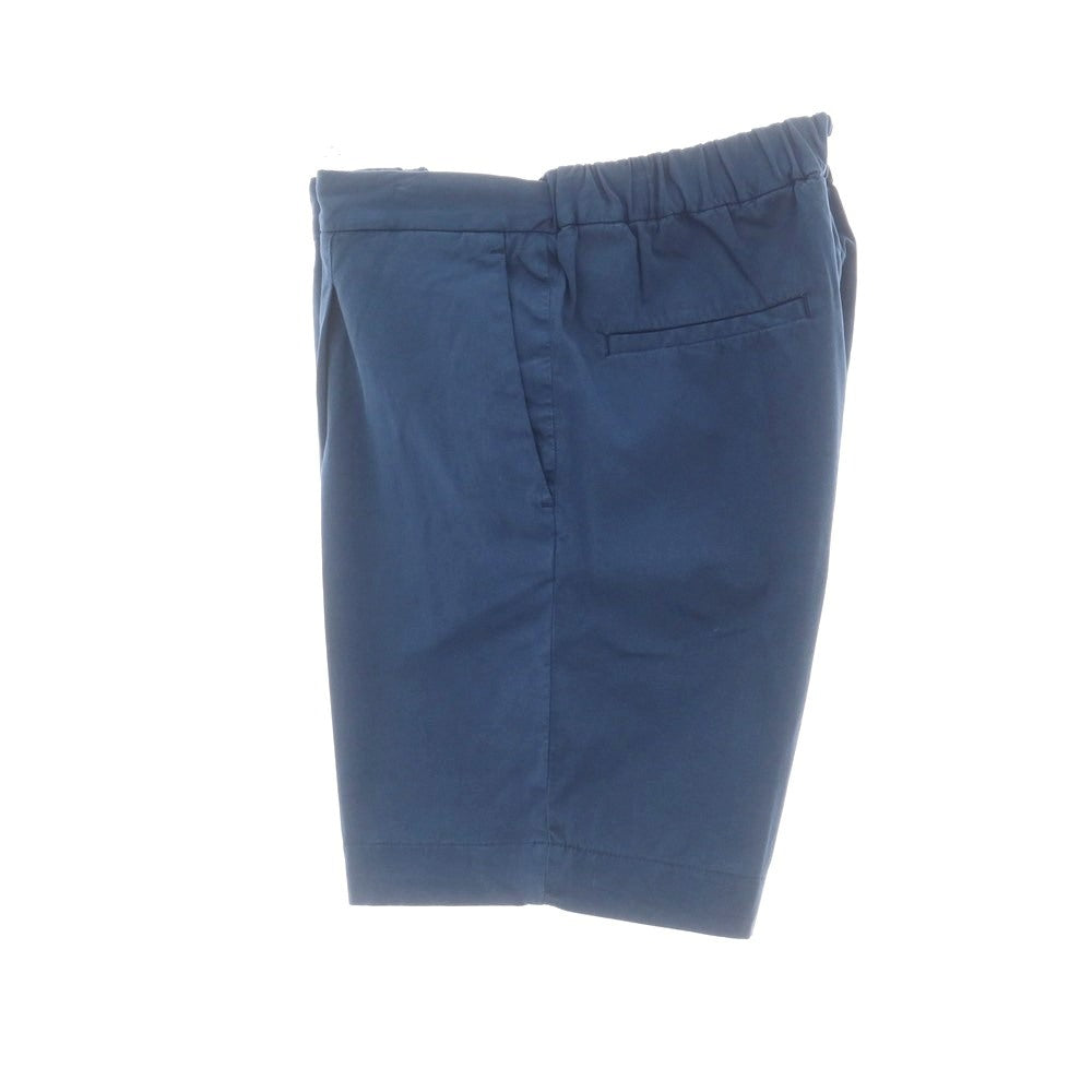 【中古】デヴォレ インチピット DEVORE Incipit ストレッチ コットンシルク ショートパンツ ネイビーブルー【 46 】【 状態ランクB 】【 メンズ 】