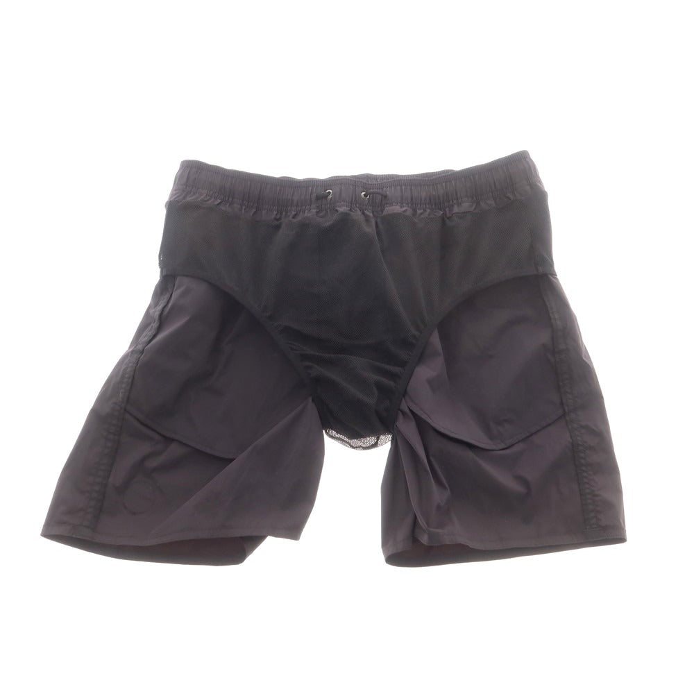 【中古】【未使用】ジョルジオアルマーニ GIORGIO ARMANI ナイロン スイムウェア 水着 ブラック【 48 】【 状態ランクS 】【 メンズ 】