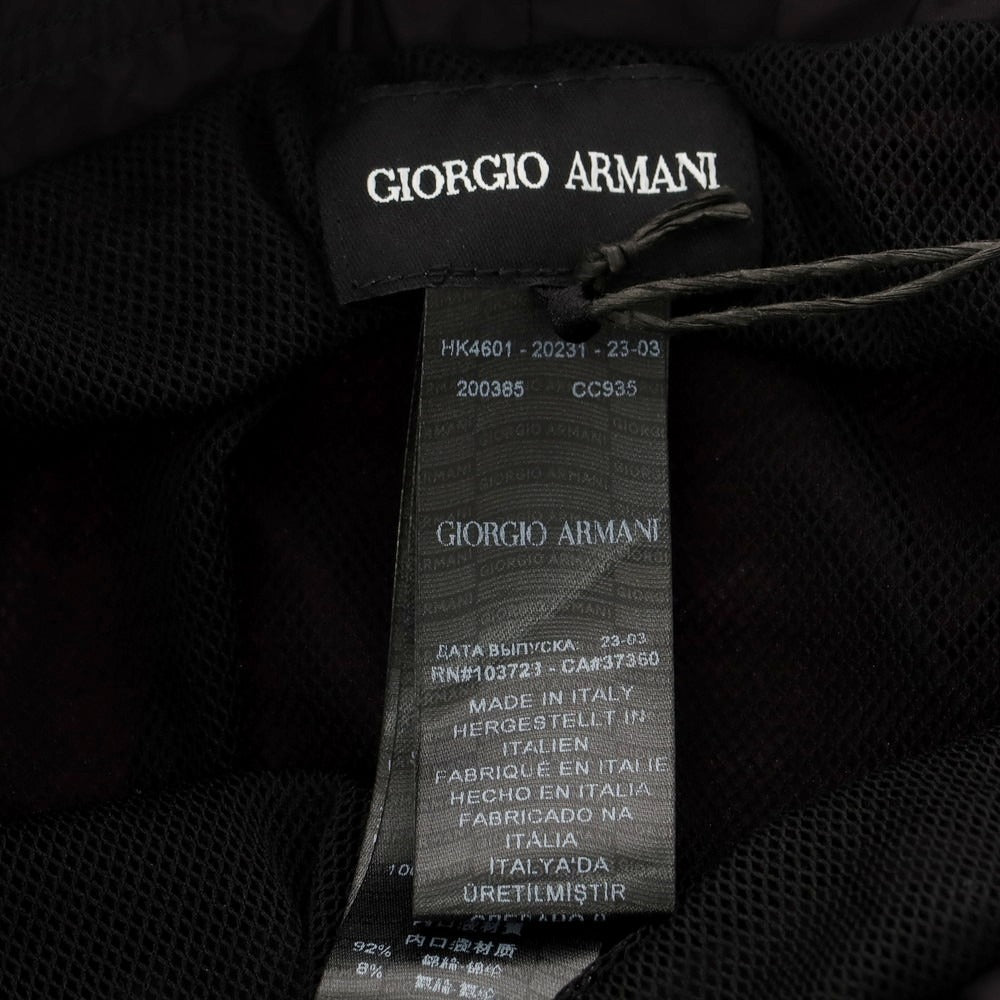 【中古】【未使用】ジョルジオアルマーニ GIORGIO ARMANI ナイロン スイムウェア 水着 ブラック【 48 】【 状態ランクS 】【 メンズ 】