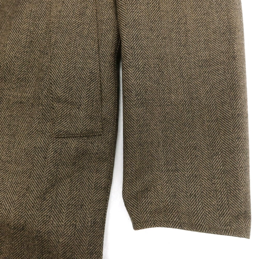 【中古】キーレッド ケイレッド KIRED リバーシブル ステンカラーコート ブラウンxオリーブ【 44 】【 状態ランクB 】【 メンズ 】