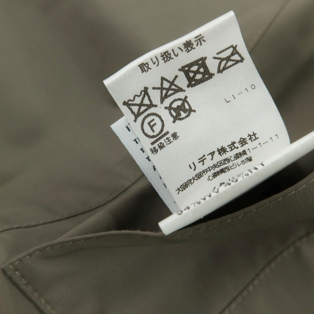 【中古】キーレッド ケイレッド KIRED リバーシブル ステンカラーコート ブラウンxオリーブ【 44 】【 状態ランクB 】【 メンズ 】