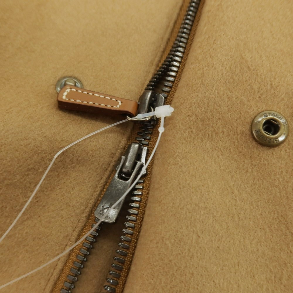 【中古】ポールスチュアート PAUL STUART ウール スタンドカラーコート キャメル【 M 】【 状態ランクA 】【 メンズ 】