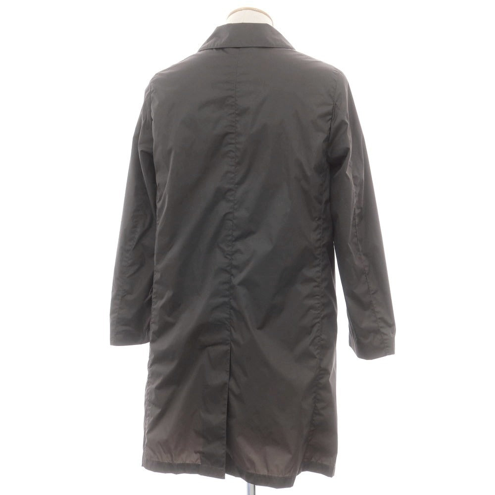 【中古】マッキントッシュ Mackintosh ナイロン ステンカラーコート ダークグレー【 36 】【 状態ランクB 】【 メンズ 】