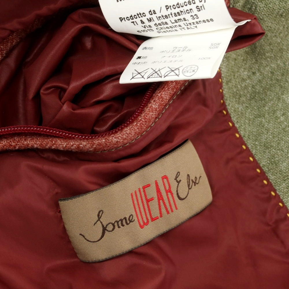 【中古】サム ウェア エルス Some WEAR Else ウールポリエステル 中綿 カジュアルジャケット グラスグリーン【 44 】【 状態ランクB 】【 メンズ 】