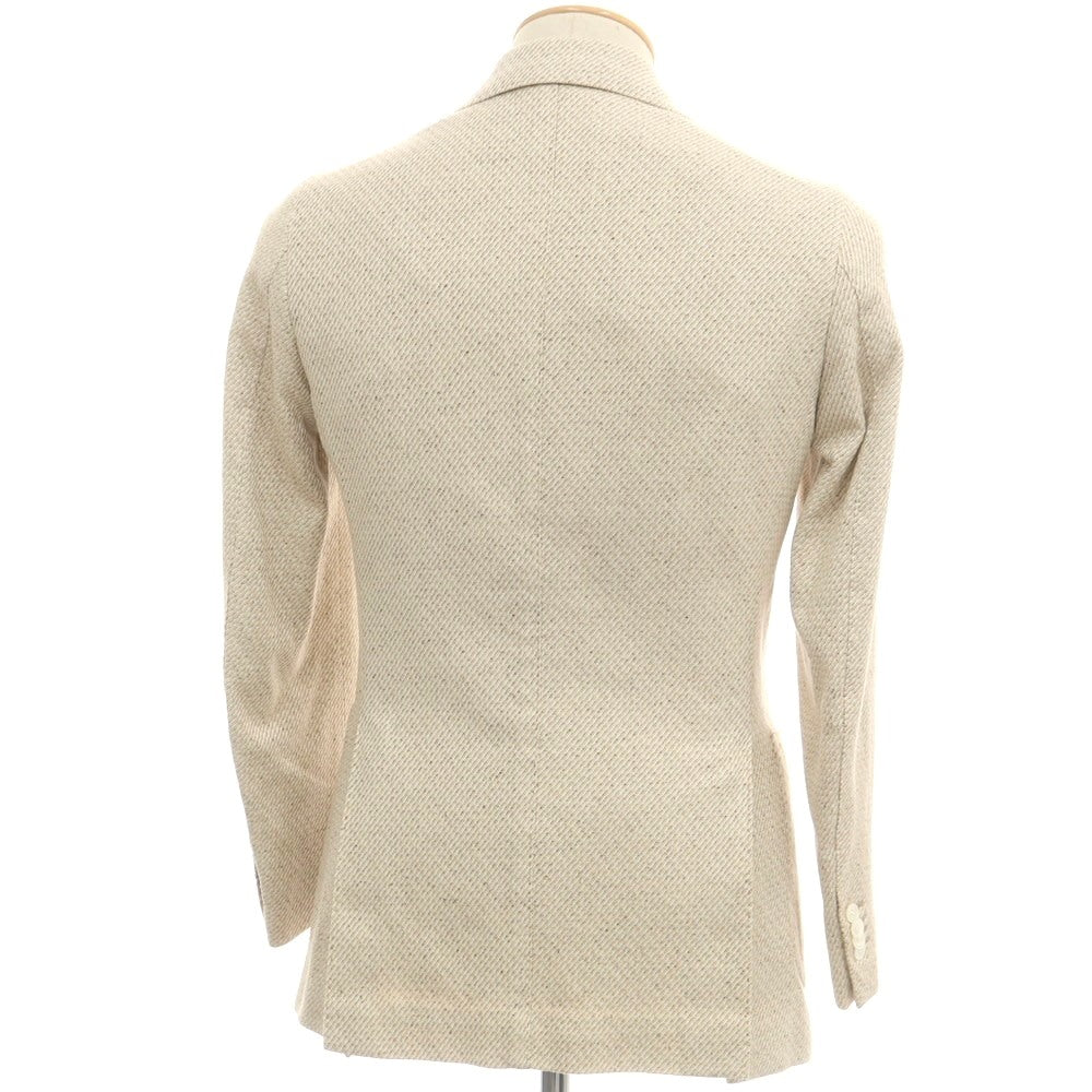 【中古】スティレ ラティーノ STILE LATINO コットンシルク 3B テーラードジャケット ベージュ【 42Drop8 】【 状態ランクB 】【 メンズ 】