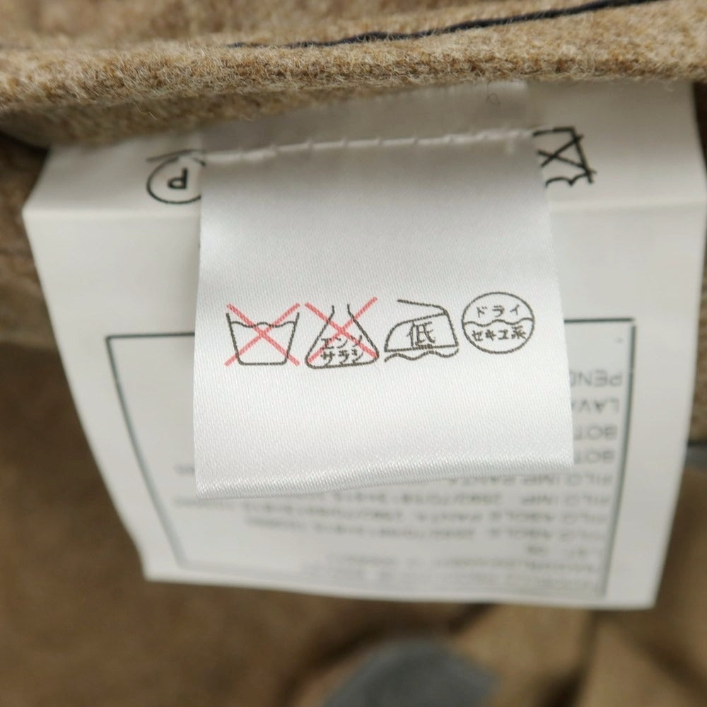 【中古】ボリオリ BOGLIOLI HAMPTON ウール 3つボタンスーツ ブラウンベージュ【 42 】【 状態ランクB 】【 メンズ 】