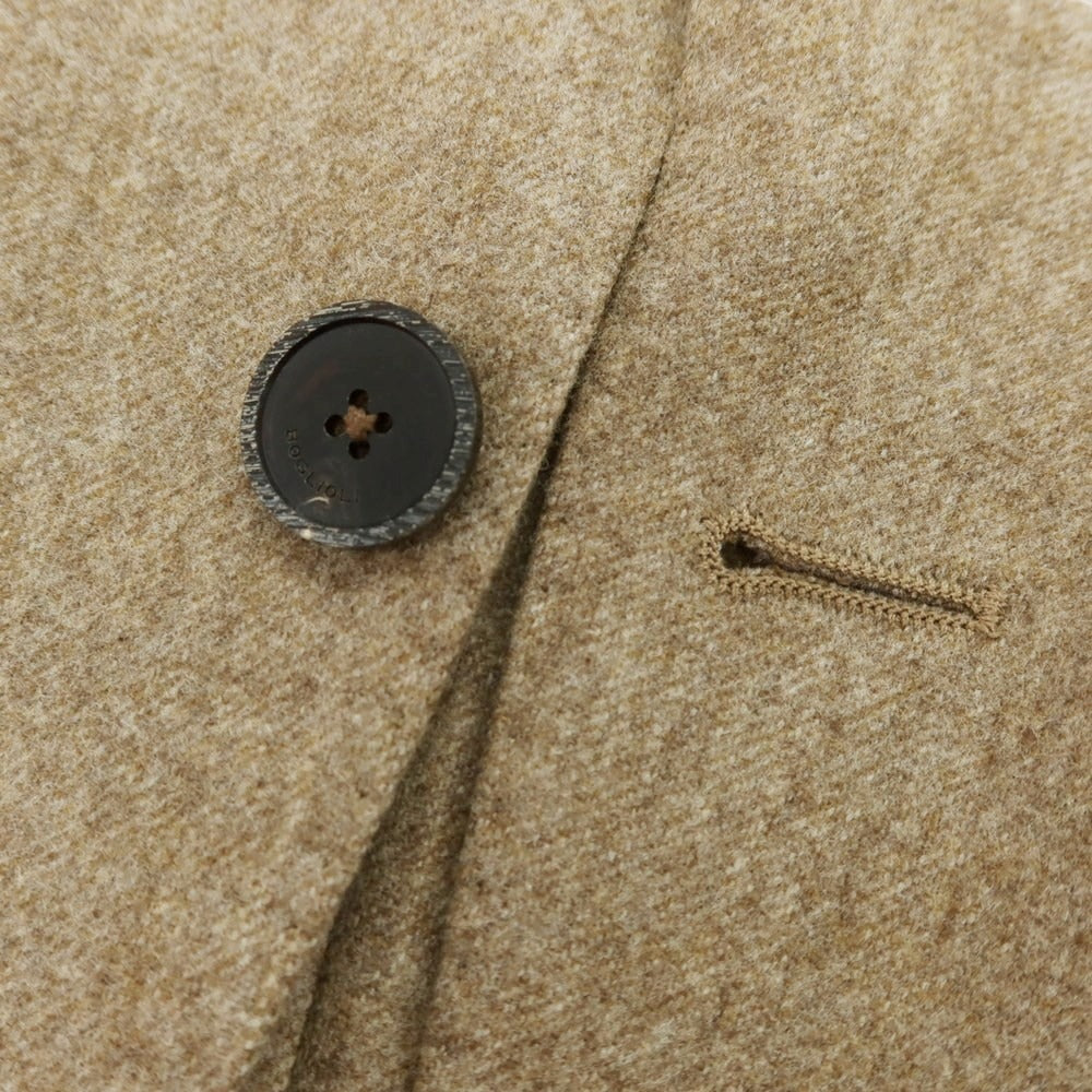 【中古】ボリオリ BOGLIOLI HAMPTON ウール 3つボタンスーツ ブラウンベージュ【 42 】【 状態ランクB 】【 メンズ 】