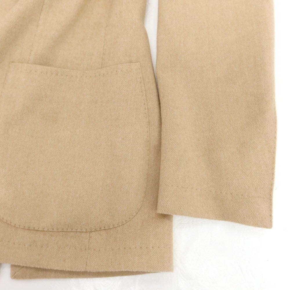 【中古】タリアトーレ TAGLIATORE キャメル テーラードジャケット ベージュ【 42 】【 状態ランクA 】【 メンズ 】