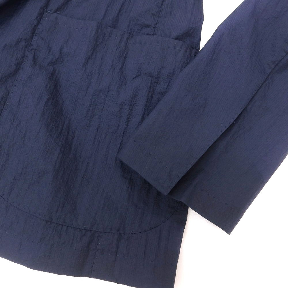 【中古】タリアトーレ TAGLIATORE SAHARA ナイロン 2B テーラードジャケット ネイビー【 44 】【 状態ランクB 】【 メンズ 】