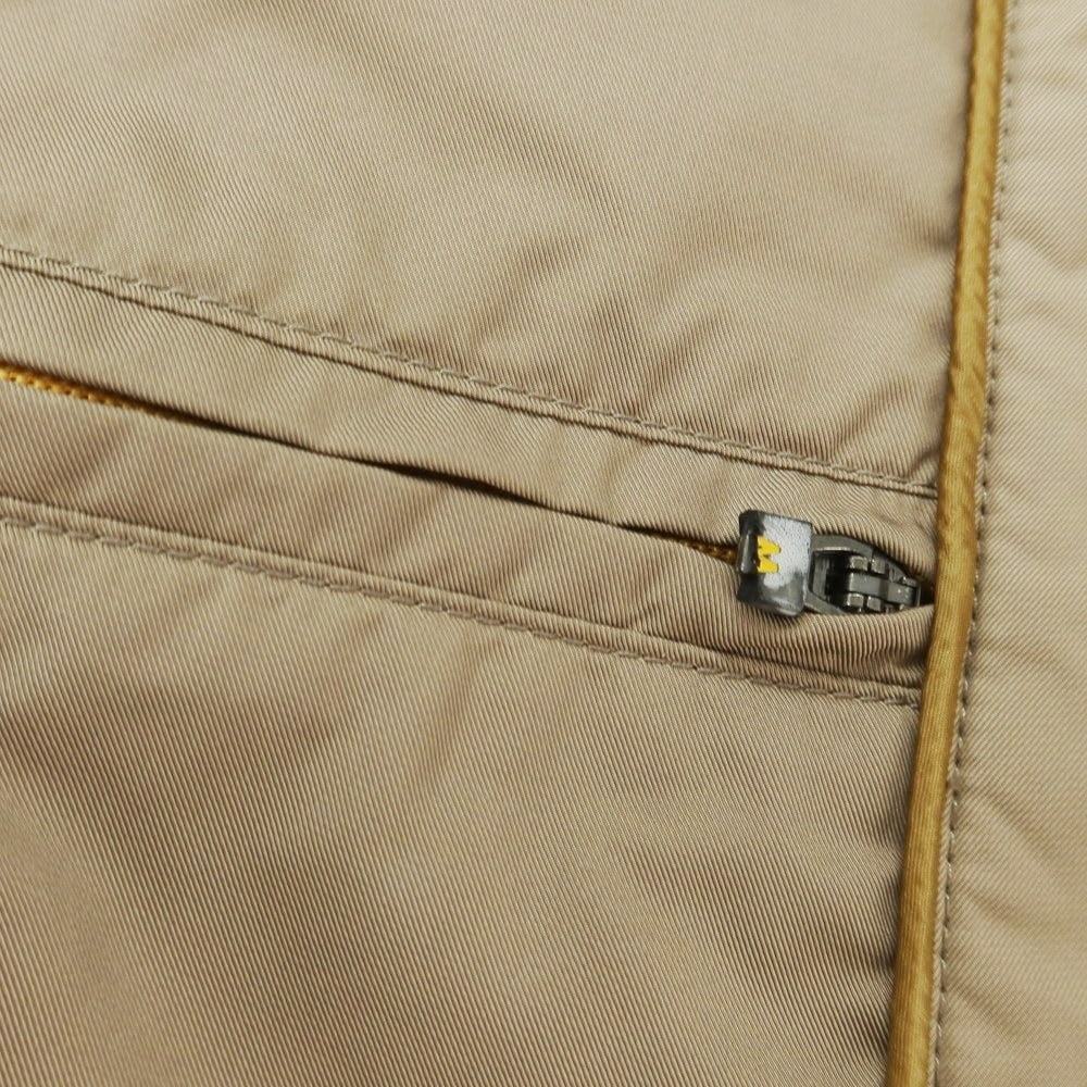 【中古】ムーレー MOORER ポリエステル カジュアルジャケット ダークベージュ【 46 】【 状態ランクC 】【 メンズ 】