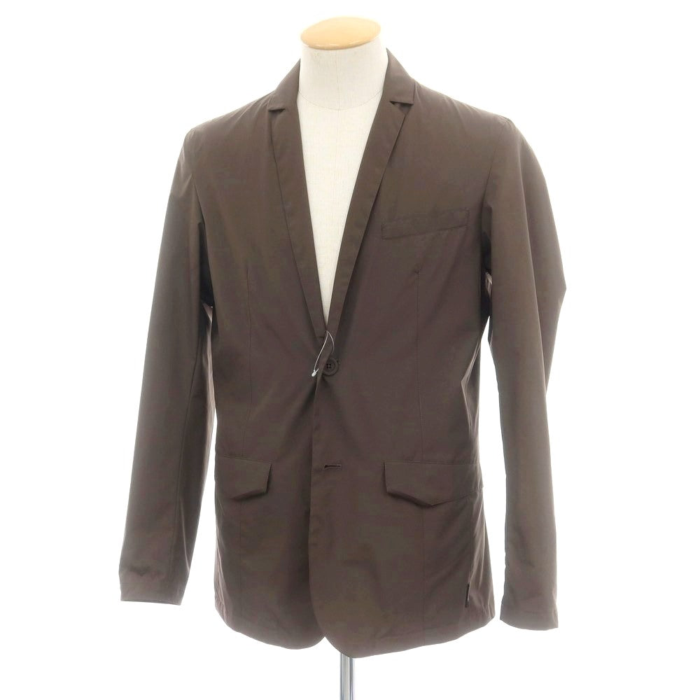【中古】ヘルノ Herno GORE-TEX INFINIUM WINDSTOPPER ポリエステル 2B カジュアルジャケット ブラウン【 44 】【 状態ランクB 】【 メンズ 】