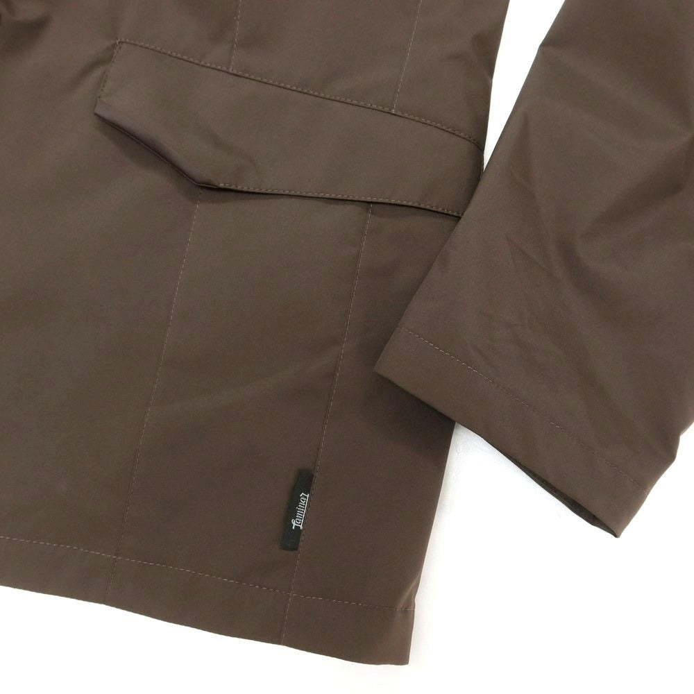 【中古】ヘルノ Herno GORE-TEX INFINIUM WINDSTOPPER ポリエステル 2B カジュアルジャケット ブラウン【 44 】【 状態ランクB 】【 メンズ 】