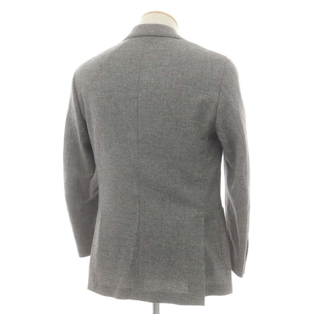 【中古】ラルディーニ LARDINI ウール テーラードジャケット グレー【 44 】【 状態ランクA 】【 メンズ 】