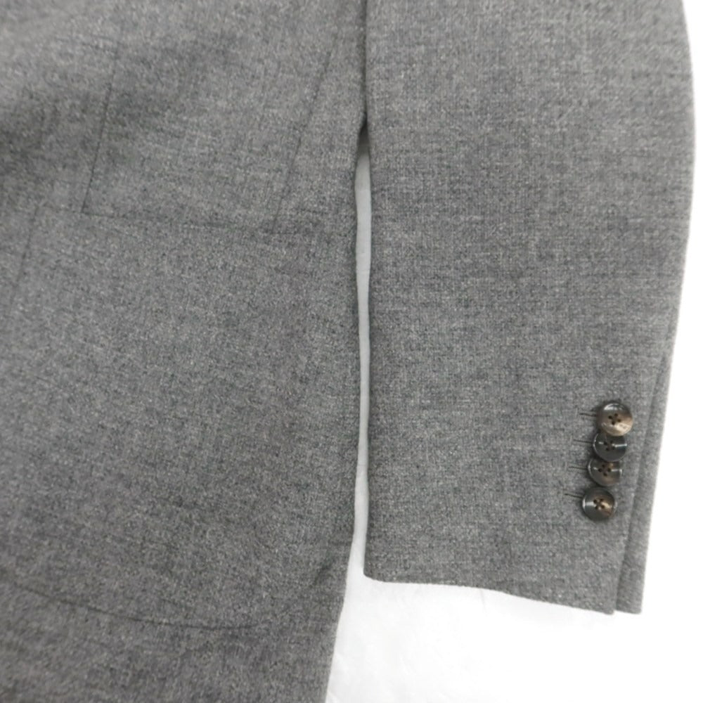 【中古】ラルディーニ LARDINI ウール テーラードジャケット グレー【 44 】【 状態ランクA 】【 メンズ 】