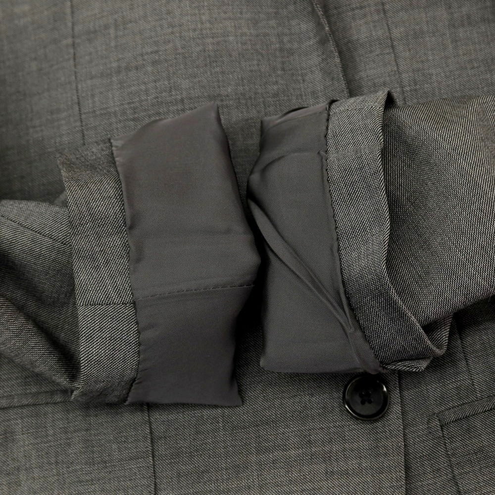 【中古】ユナイテッドアローズ UNITED ARROWS ウール 3つボタンスーツ グレー【サイズ46】【 状態ランクC 】【 メンズ 】