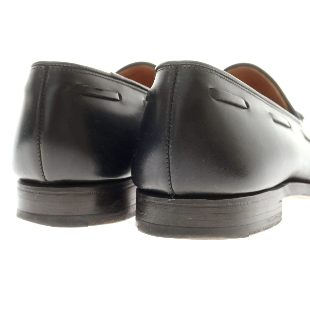 【中古】クロケットアンドジョーンズ CROCKETT&JONES CAVENDISH2 タッセルローファー ブラック【 6 1/2E 】【 状態ランクB 】【 メンズ 】