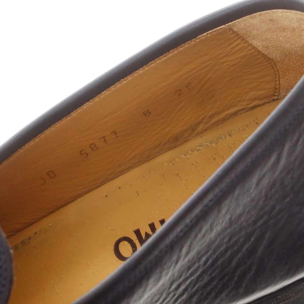 【中古】サルヴァトーレフェラガモ Salvatore Ferragamo ビットローファー ダークネイビー【 8 】【 状態ランクB 】【 メンズ 】