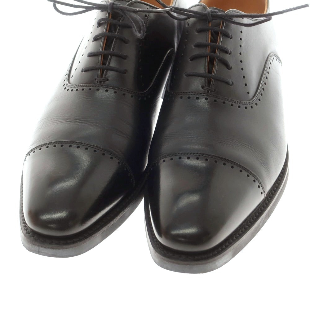 【中古】スコッチグレイン SCOTCH GRAIN ストレートチップ ドレスシューズ ブラック【 25 】【 状態ランクB 】【 メンズ 】